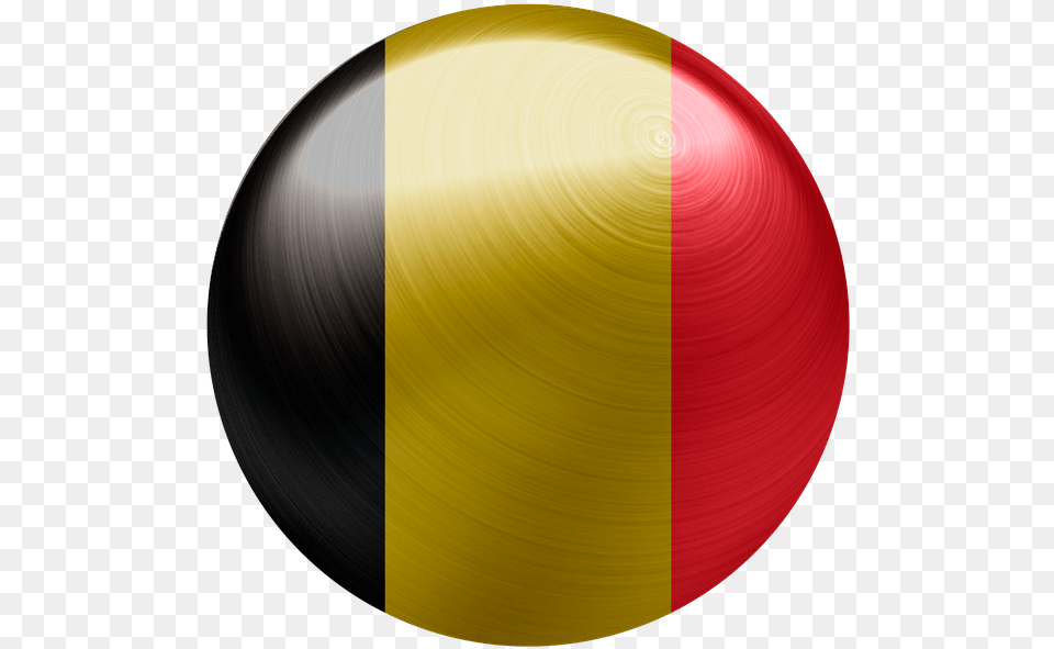 Belgium Flag Country Europe Sphere, Plate Png
