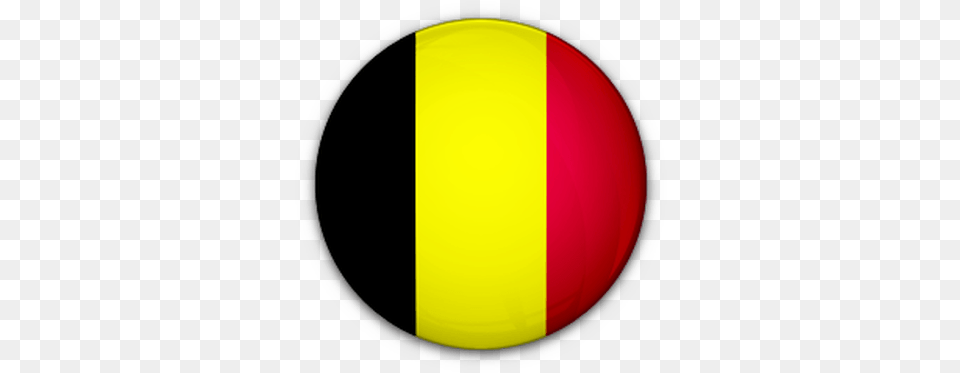 Belgium Flag In A Circle, Sphere, Disk Free Png