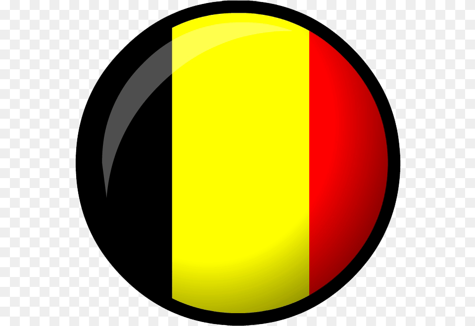 Belgium Flag Transparent Clipart Belgium Circle Flag, Sphere, Disk Png