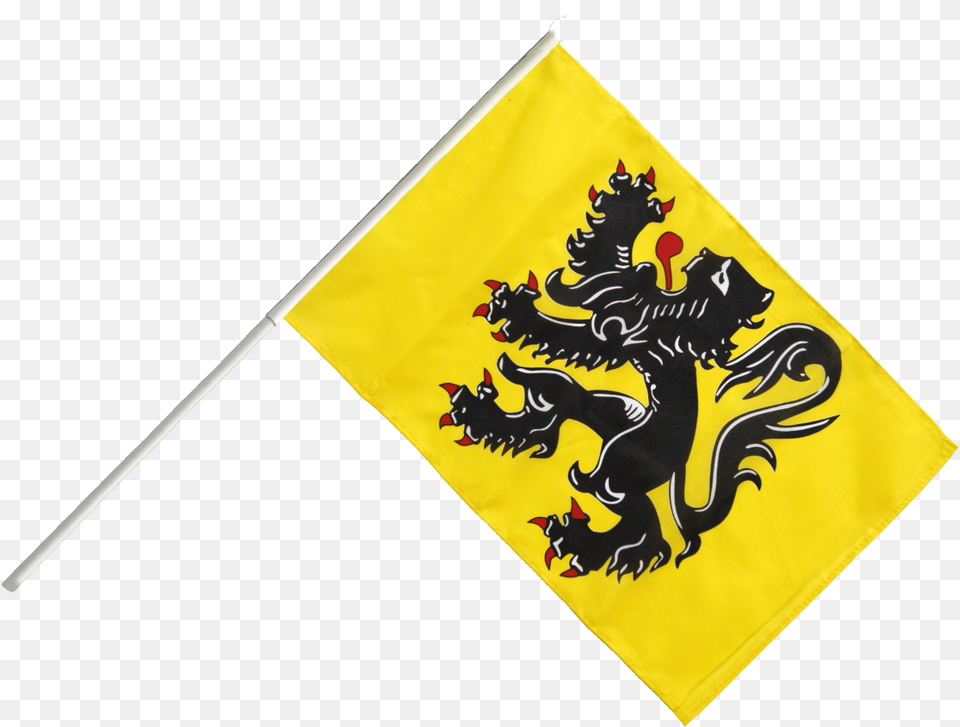 Belgium Flanders Hand Waving Flag Download Lion Free Transparent Png