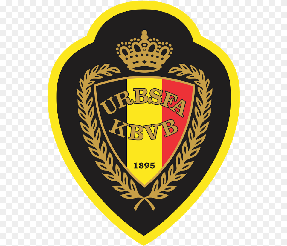 Belgium Logo Football Hd, Badge, Symbol, Emblem, Food Free Png