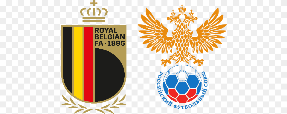 Belgium Vs Russia Prediction Odds And Betting Tips Russia Football Team Logo, Emblem, Symbol, Badge, Ball Png
