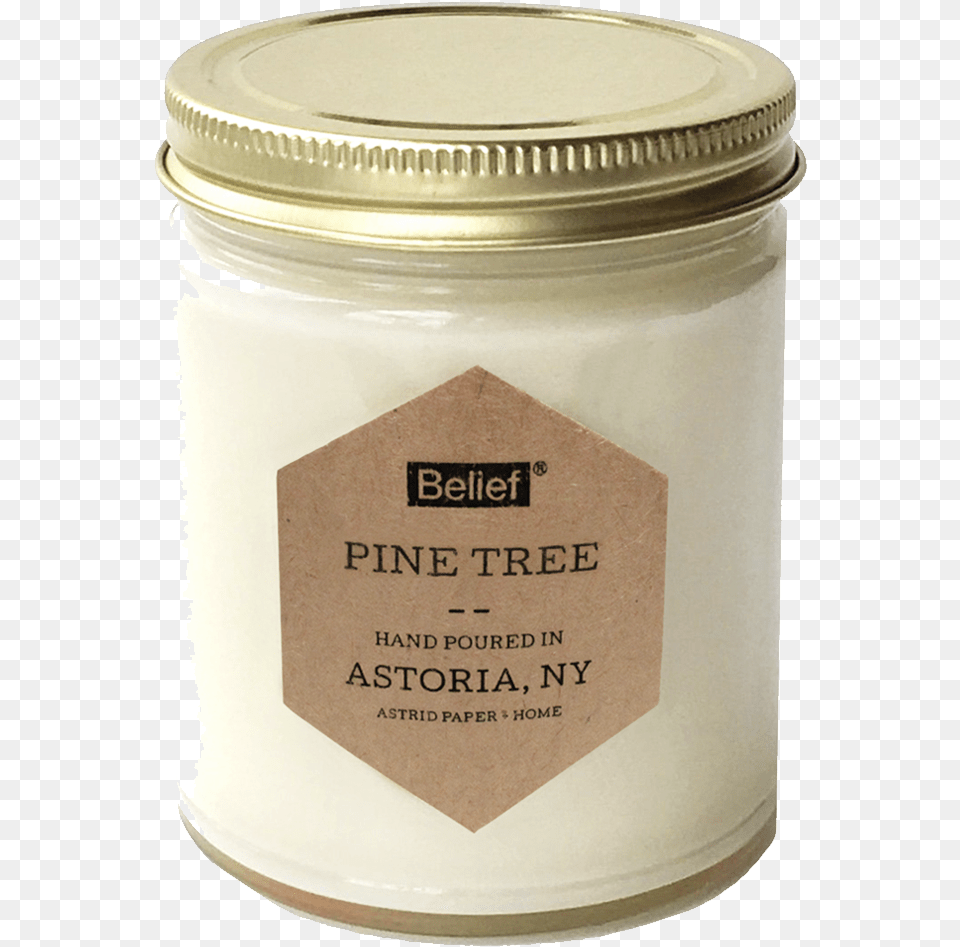 Belief Candle Pine Tree Candle, Jar, Bottle Free Png