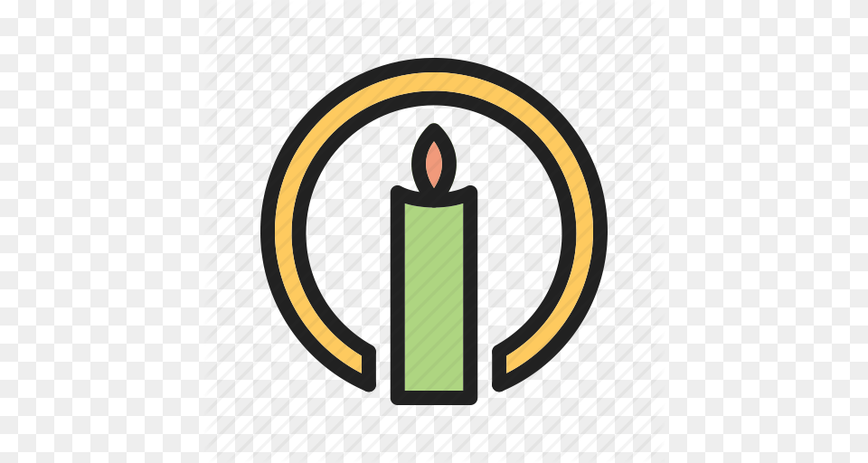 Belief Faith Hope Love Peace Spiritual Word Icon, Candle Free Png Download