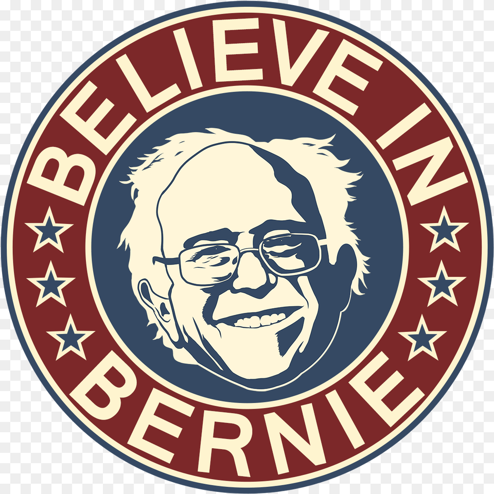 Believe In Bernie Furniture, Logo, Adult, Person, Man Free Transparent Png