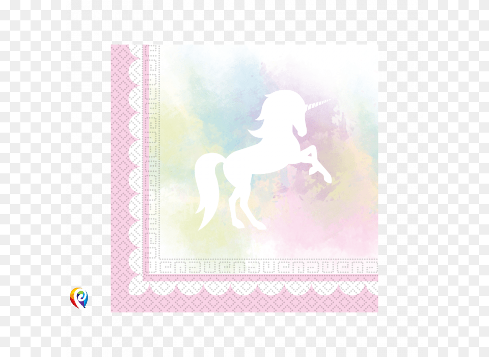 Believe In Unicorns Collection Paper Napkins Stallion, Art, Animal, Horse, Mammal Png Image