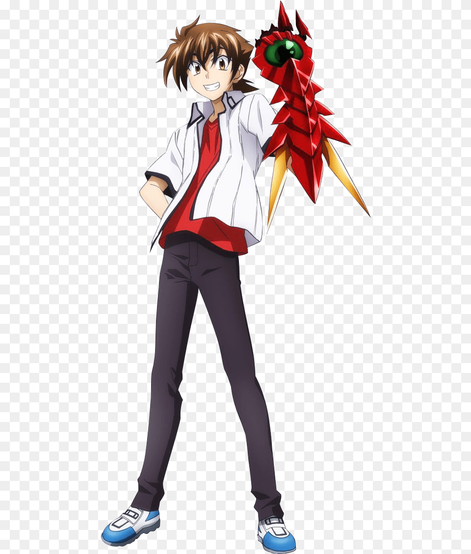 Believe It Or Not Issei High School Dxd, Book, Publication, Comics, Teen Free Transparent Png