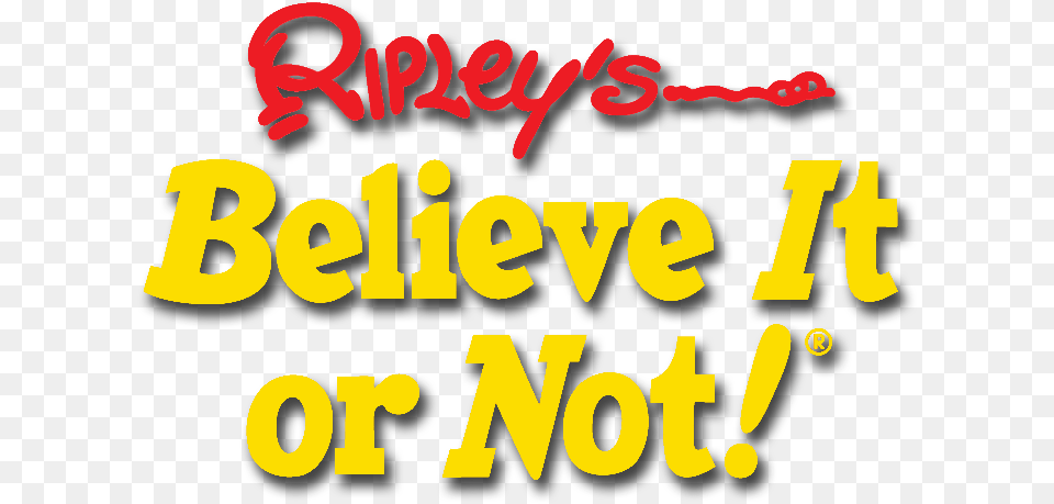 Believe It Or Not Ripley39s Believe It Or Not Logo, Banner, Text, Dynamite, Weapon Png