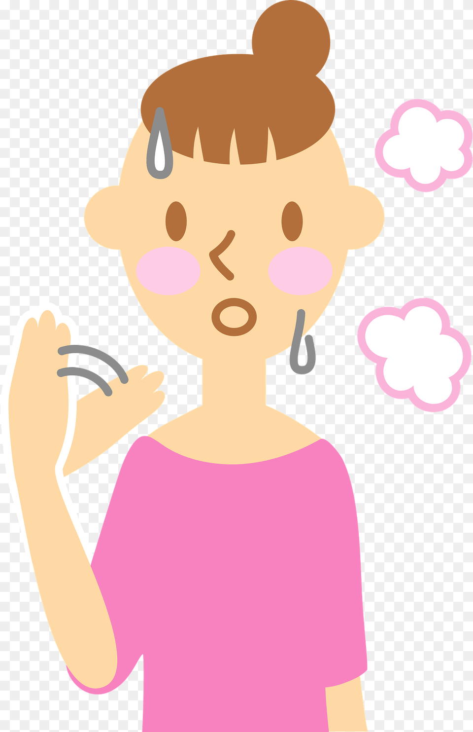 Belinda Woman Is Hot And Sweaty Clipart, Baby, Person, Face, Head Free Png