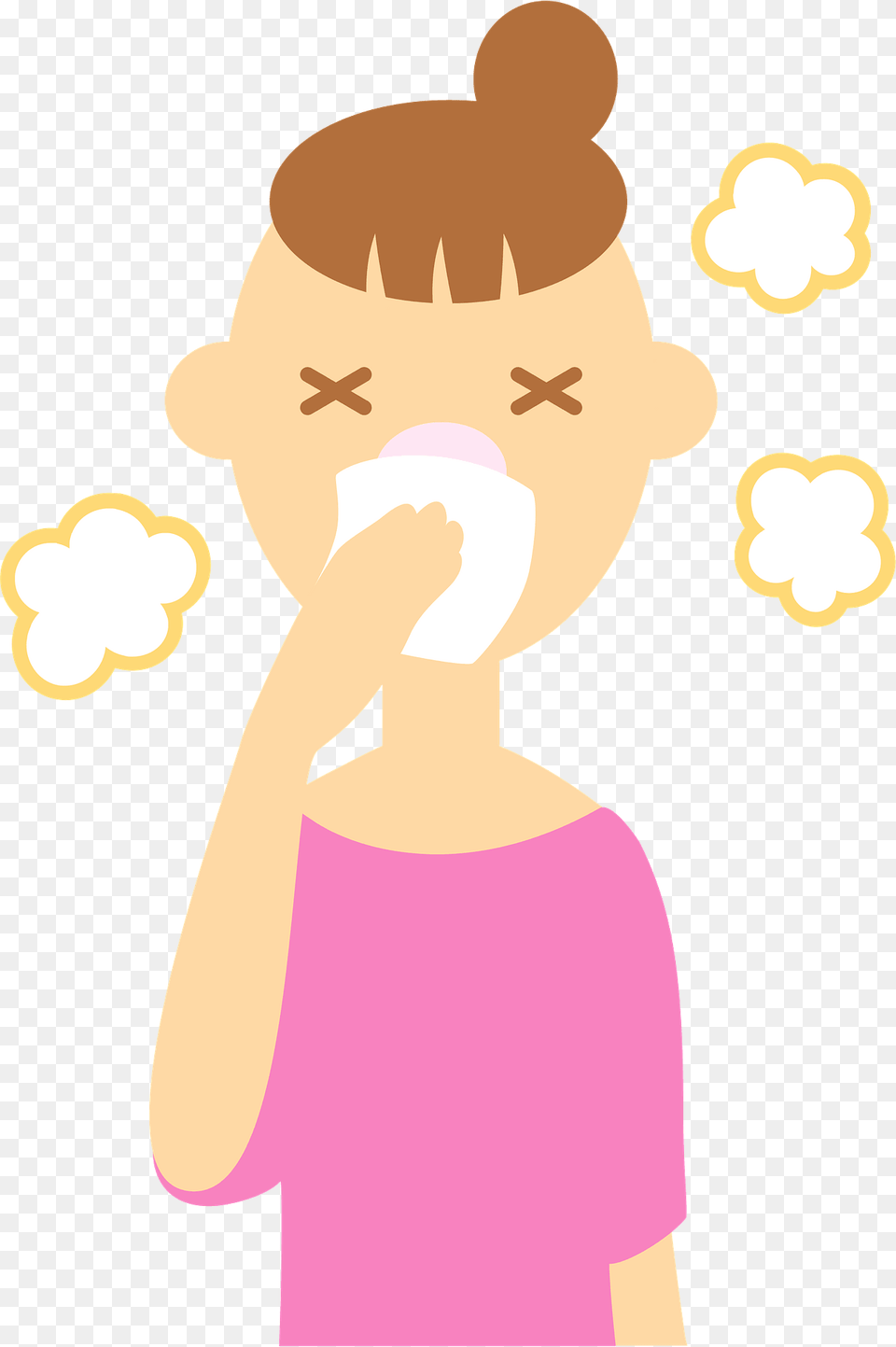 Belinda Woman With Allergic Rhinitis Clipart, Baby, Person, Face, Head Free Transparent Png