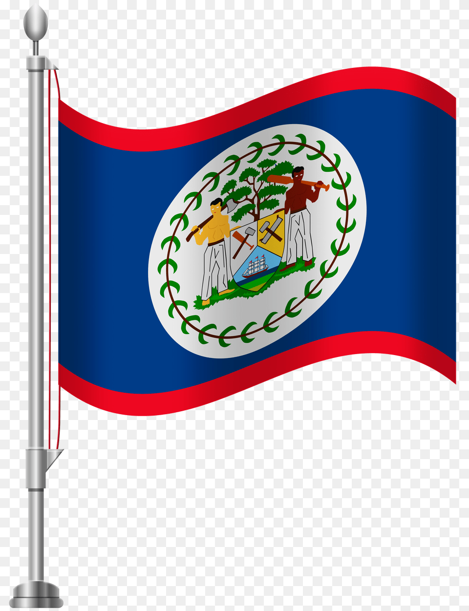 Belize Flag Clip Art, Adult, Male, Man, Person Free Transparent Png