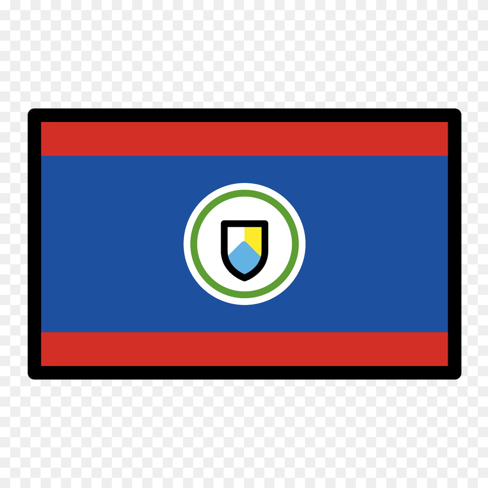 Belize Flag Emoji Clipart, Blackboard Free Transparent Png