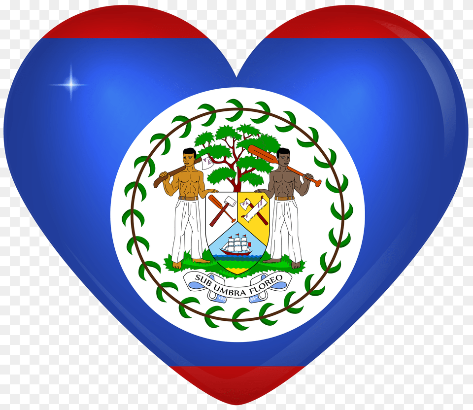 Belize Large Heart, Balloon, Adult, Male, Man Png Image