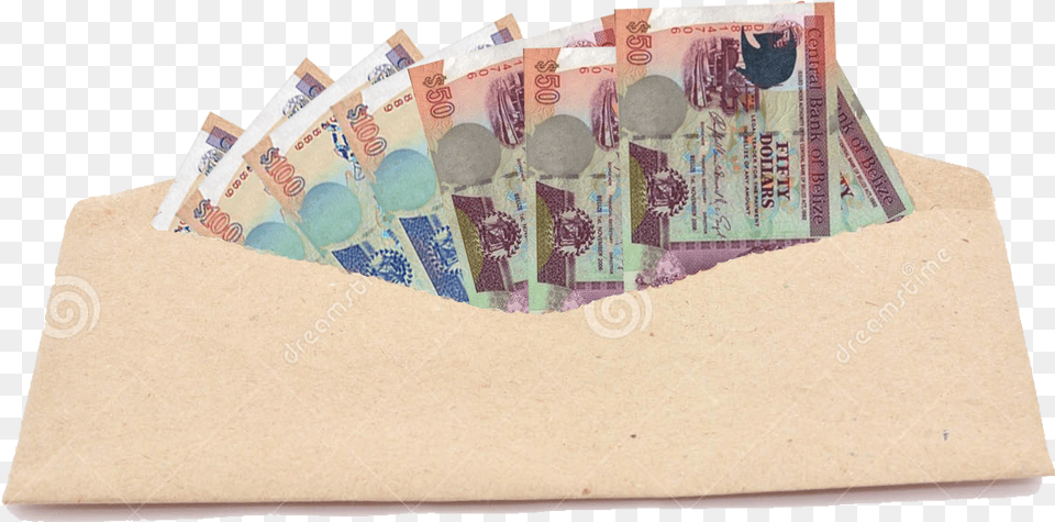 Belize Money Envelope Moneda De Belice, Mail Free Png Download