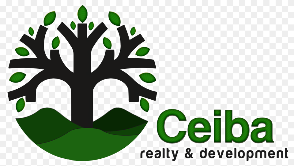 Belize Real Estate With Ceiba Realty, Green, Logo, Leaf, Plant Free Png