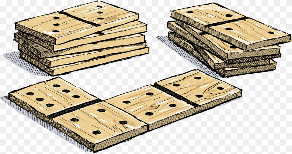 Belknap Hill Trading Post Giant Wood Dominoes Illustration Wood, Plywood, Lumber, Domino, Game Png