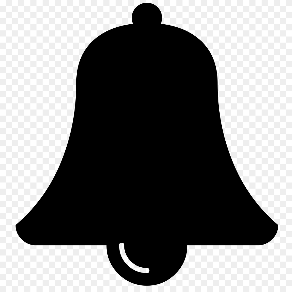 Bell, Gray Free Png