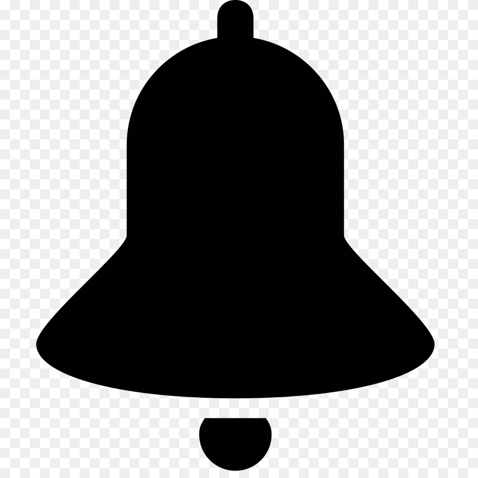 Bell, Gray Free Png