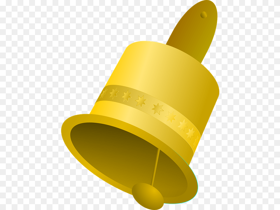 Bell, Gold Png