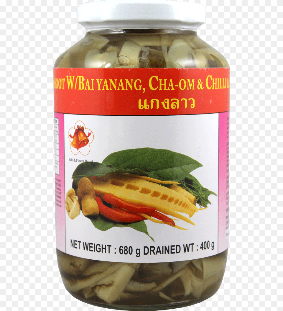 Bell Amp Flower Bamboo Yanang Cha Om Mushroom Amp Chilli Achaar, Food, Relish, Pickle, Blade Free Png