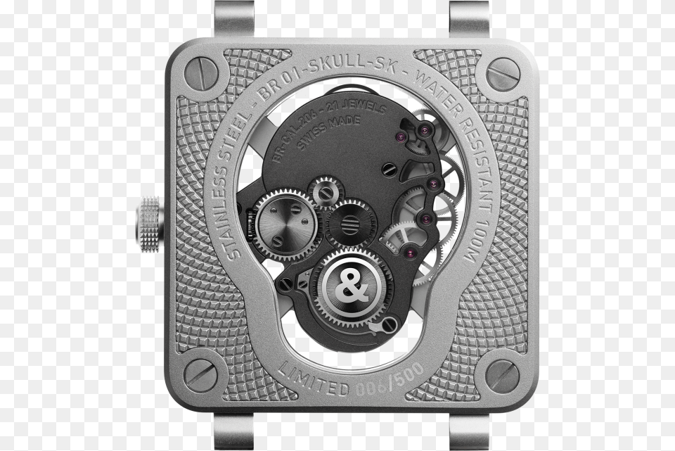 Bell Amp Ross Br 01 Laughing Skull, Arm, Body Part, Person, Wristwatch Png Image