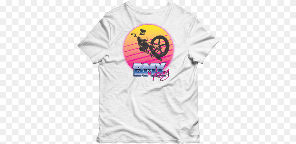 Bell Bmx Short Sleeve Tee Minimalist T Shirt Design, Clothing, T-shirt, Bicycle, Transportation Png