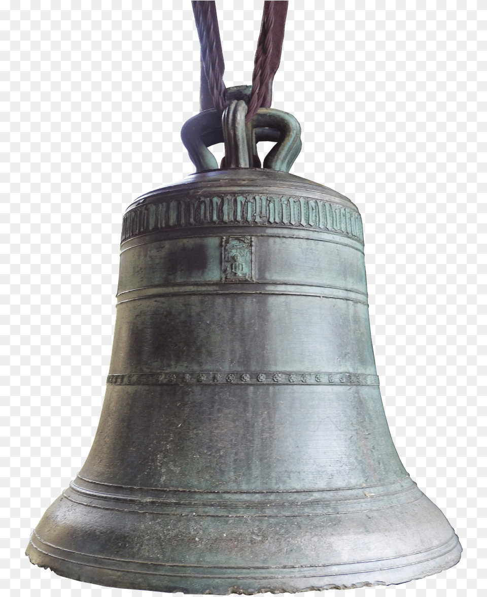 Bell Bronze Old Ring Close Up Decorated Church Bell Ringing Hd Free Png Download