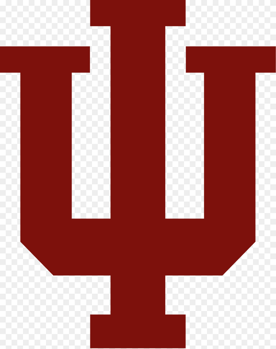 Bell Evan 15 Md 1117 Indiana Hoosiers Logo Indiana University Logo, Weapon, Trident, First Aid Free Png