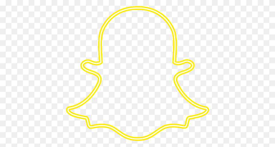 Bell Logo Snapchat Social Icon Of Neon Icons, Light, Smoke Pipe, Symbol Free Transparent Png