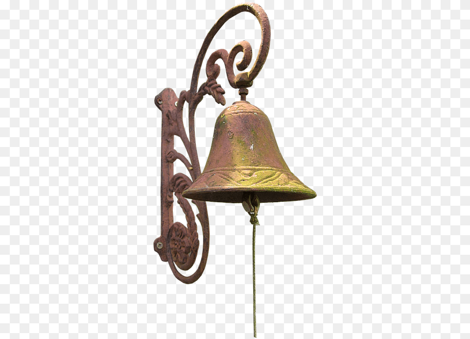 Bell Old Metal Antique Ring Ornament Bimmeln Metal En La Antiguedad, Bronze Free Png