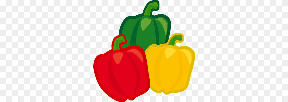 Bell Pepper Bell Pepper, Food, Plant, Produce Free Png