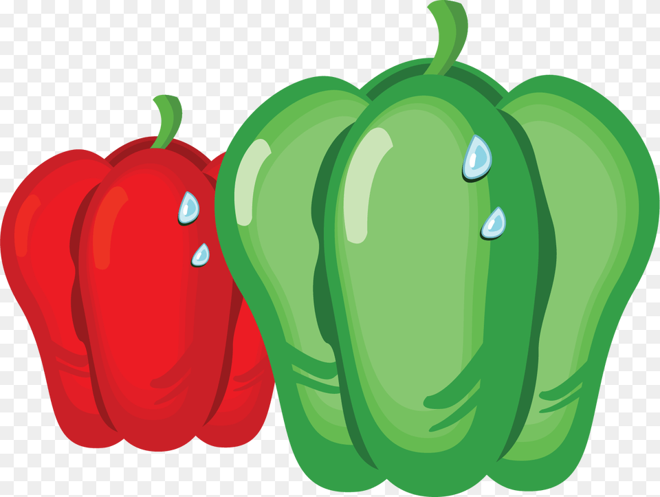 Bell Pepper, Bell Pepper, Food, Plant, Produce Png