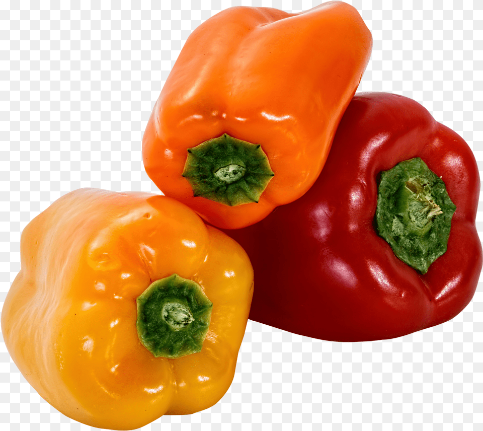 Bell Pepper Bell Pepper, Bell Pepper, Food, Plant, Produce Free Png Download