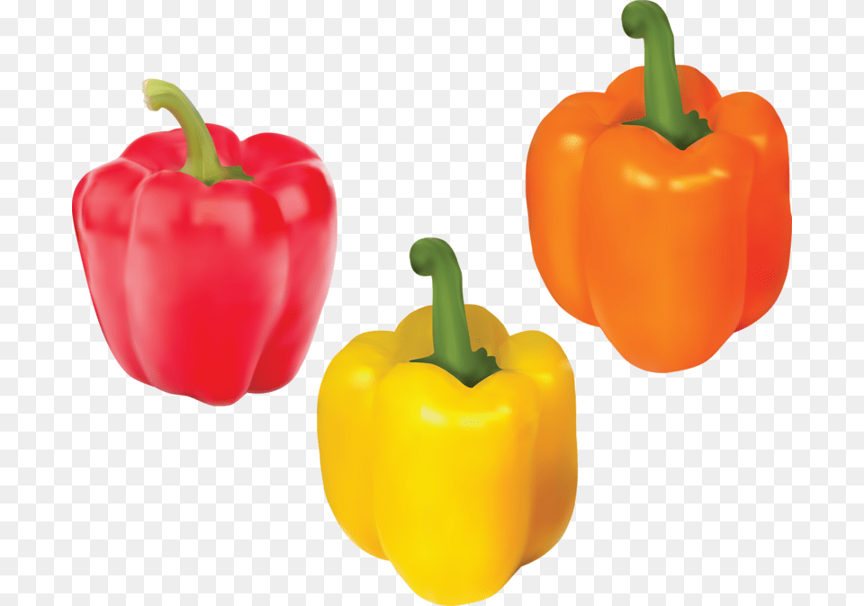 Bell Pepper Clipart Bell Pepper, Bell Pepper, Food, Plant, Produce Png