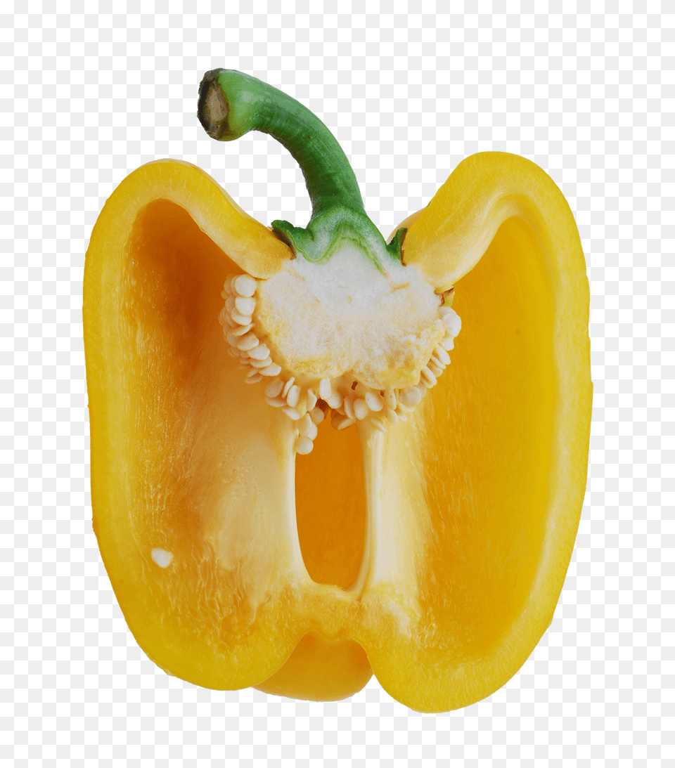 Bell Pepper Half Bell Pepper, Food, Plant, Produce Png Image
