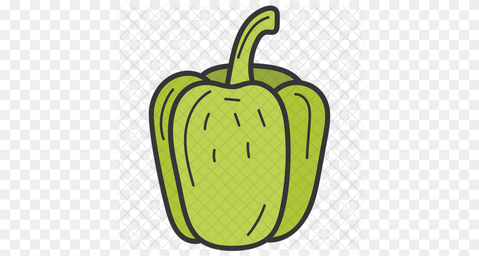Bell Pepper Icon Clip Art, Bell Pepper, Food, Plant, Produce Free Transparent Png