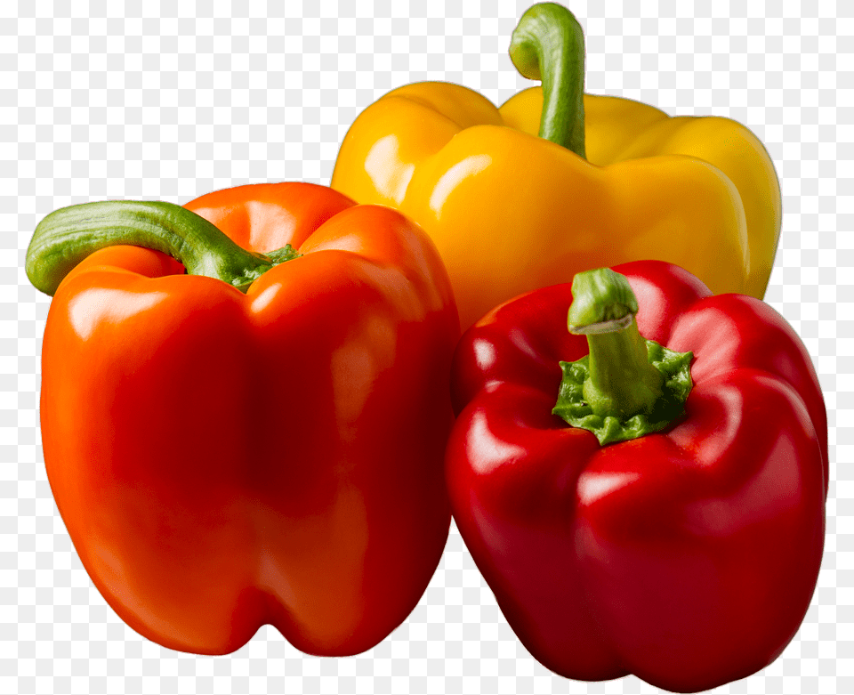Bell Peppers Bell Pepper, Bell Pepper, Food, Plant, Produce Free Png