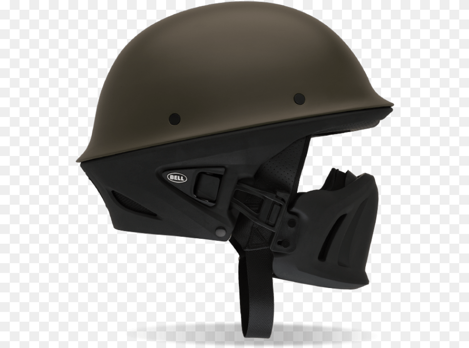 Bell Ps Rogue Nazi Choppers Kask Solid Matte Gun Metal Helmet For Royal Enfield, Clothing, Crash Helmet, Hardhat Free Png