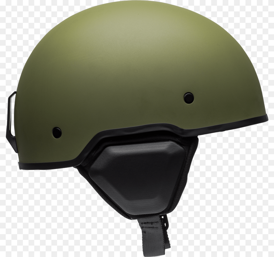 Bell Recon Army Green Motorcycle Helmet, Clothing, Crash Helmet, Hardhat Free Png