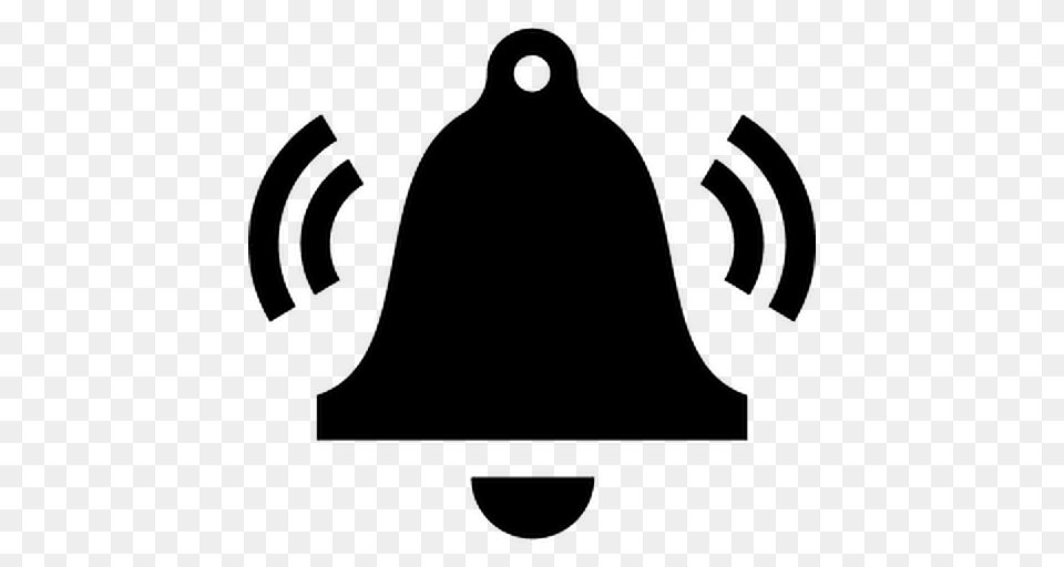 Bell Sino Notification Youtube Icon, Silhouette Free Png Download