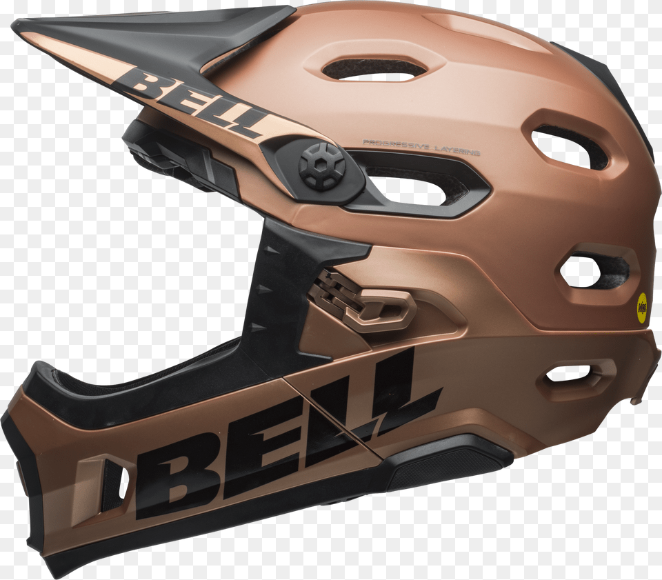 Bell Super Dh Bell Super Dh Mips Copper, Crash Helmet, Helmet, Car, Transportation Png Image