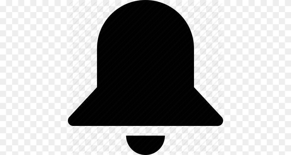 Bell Symbol Icon, Helmet, Clothing, Hardhat, Silhouette Free Png Download