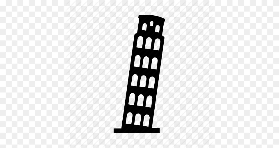 Bell Tower Campanile Italy Leaning Pisa Icon Free Png