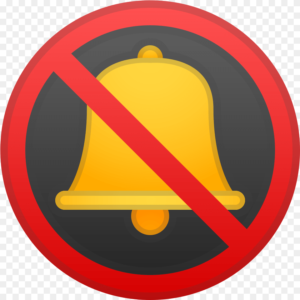 Bell With Slash Icon Emoji, Sign, Symbol Png