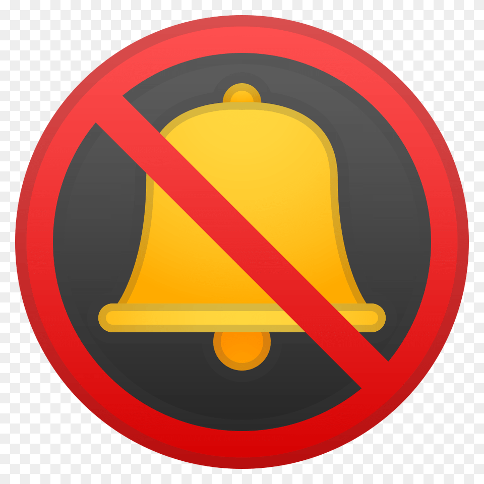 Bell With Slash Icon Noto Emoji Objects Iconset Google, Sign, Symbol Free Png Download