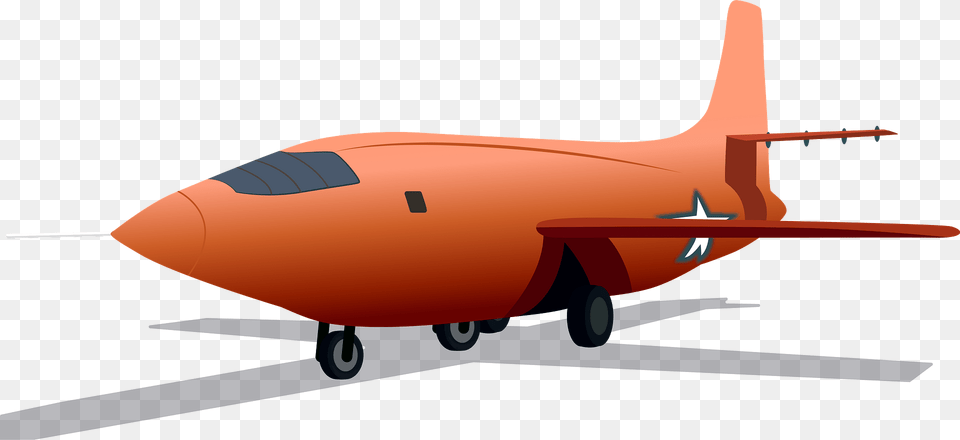 Bell X 1 Clipart, Aircraft, Airplane, Jet, Transportation Png Image