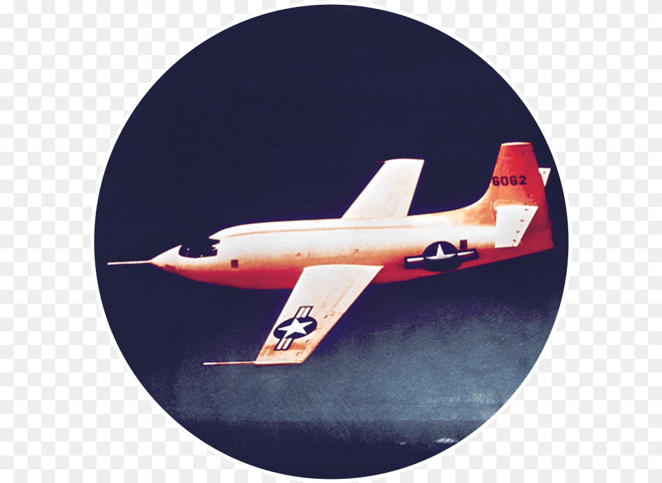 Bell X 1 In Flight Bell X 1 Chuck Yeager Sound Barrier, Aircraft, Airliner, Airplane, Jet Png