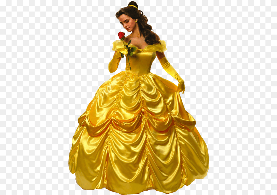 Bella Beauty And The Beast Costume, Wedding Gown, Clothing, Wedding, Dress Free Transparent Png