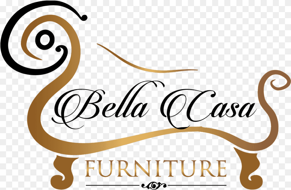 Bella Casa Furniture Logo Furniture Logo Design, Text, Bronze Png Image