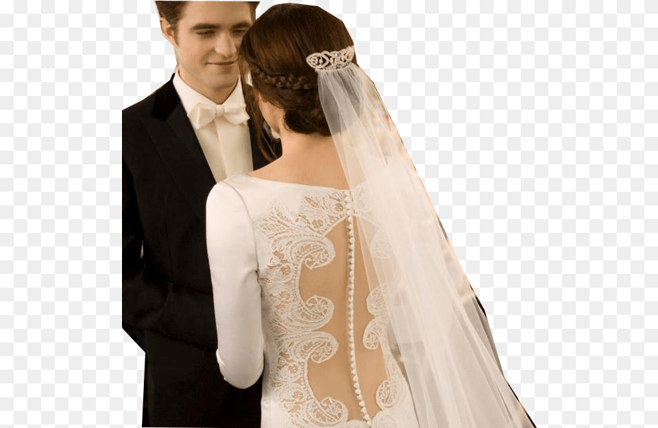 Bella Cullen Wedding Dress Twilight Wedding Dress Back, Formal Wear, Gown, Fashion, Clothing Png